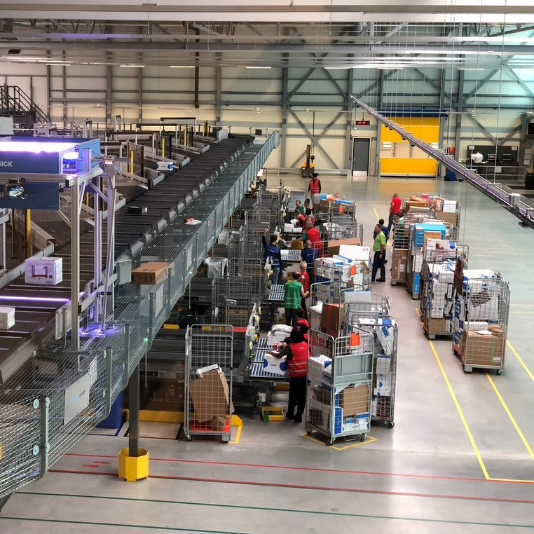 Postnl sorting centre