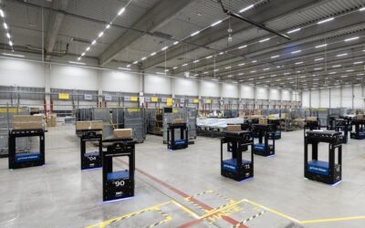Robotic Sorting Solution enables flexible peak operations for DHL